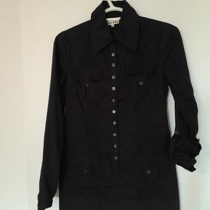 Dark blouse long sleeve